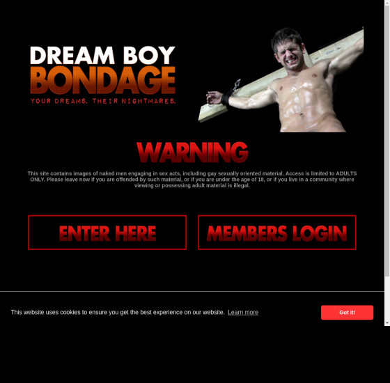 dream boy bondage