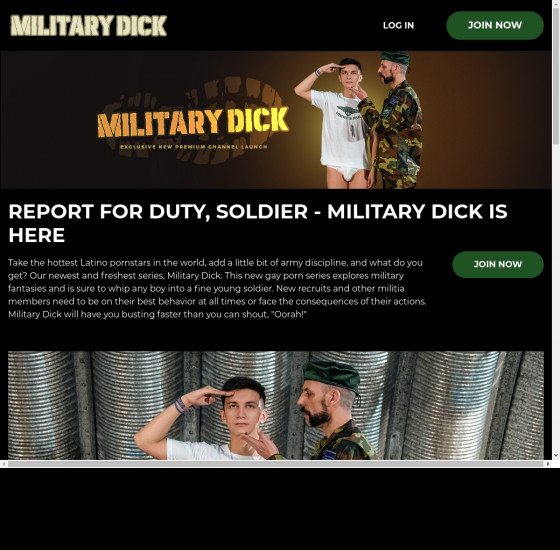 military dick