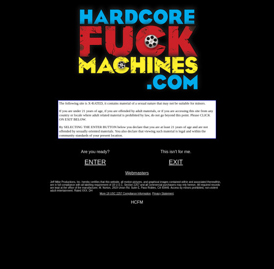 hardcore fuck machines