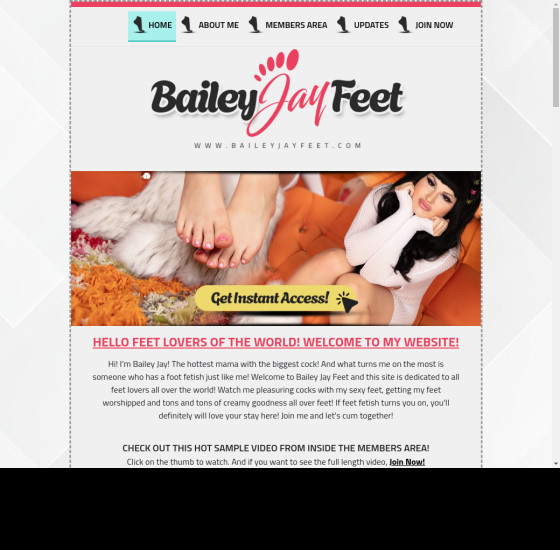 bailey jay feet