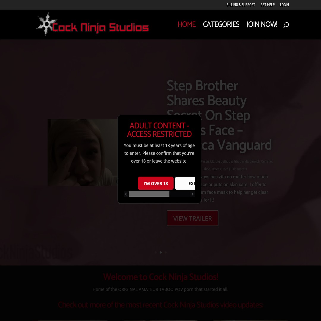 cock ninja studios account